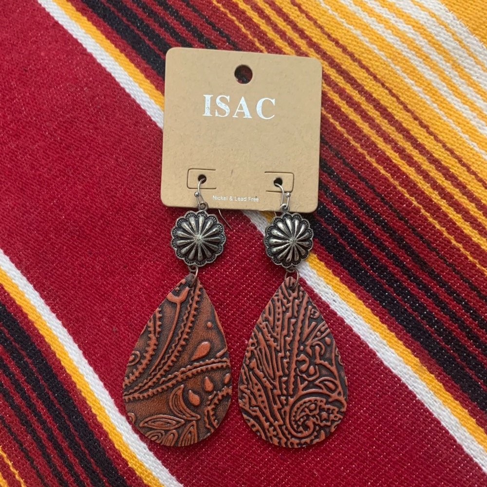 Women’s western earrings.